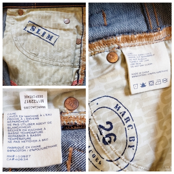 Marc by Marc Jacobs Slim Sofie Cigarette Jeans 26 - Picture 6 of 8